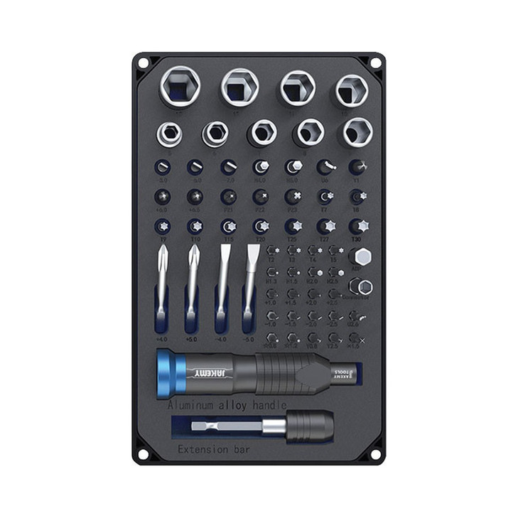 Jakemy Professional 60 Piece Driver And Socket Set