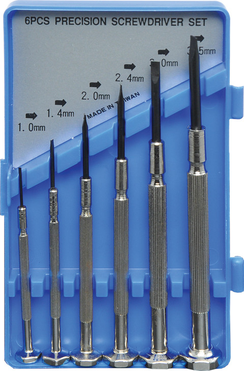 6 Piece Jewellers Screwdriver Set