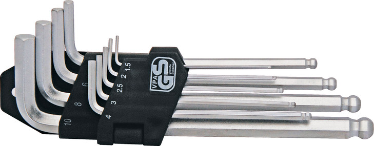 9 Piece Ball Drive Allen Key Set