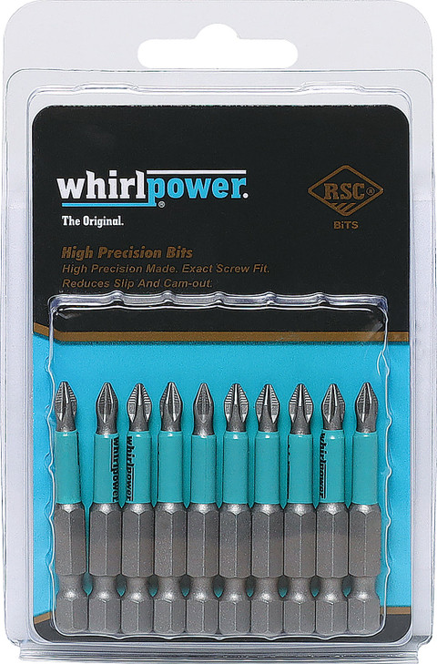 10 Piece Philips #01 50mm Driver Bit Set