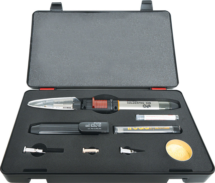 Iroda Solderpro 120 125W Gas Soldering Iron Kit