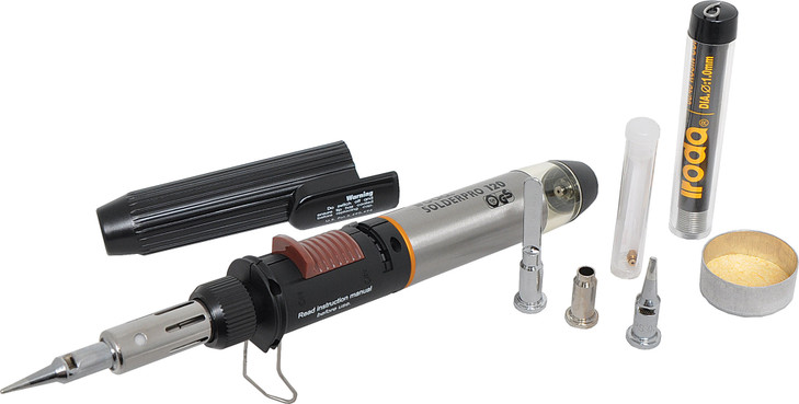 Iroda Solderpro 120 125W Gas Soldering Iron Kit