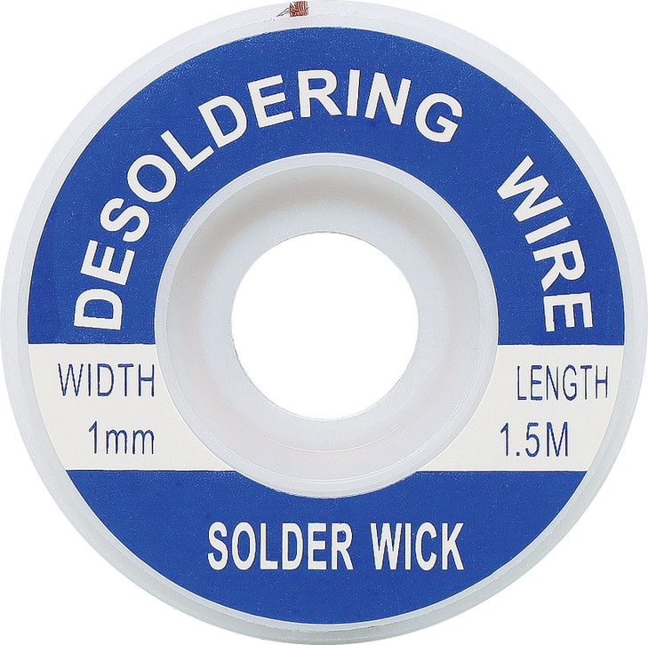 1mm 1.5m Solder Wick Desoldering Braid