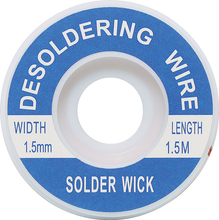 1.5mm 1.5m Solder Wick Desoldering Braid