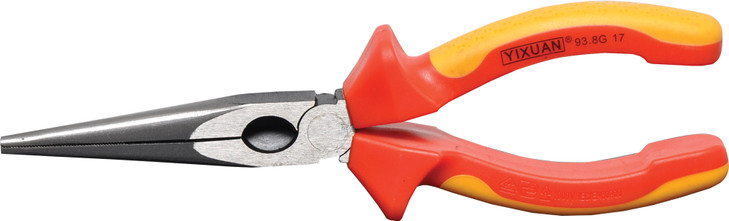 8" Insulated 1000V Long Nose Electrical Pliers