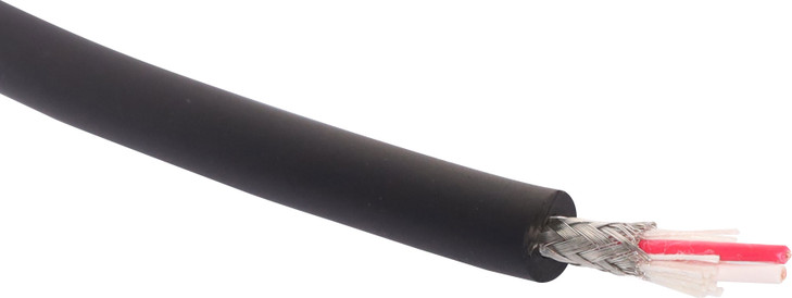 2 Core Black DMX 110 Ohm STP Cable
