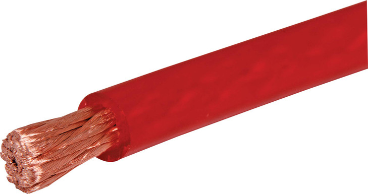 0AWG 250A Red Power Cable