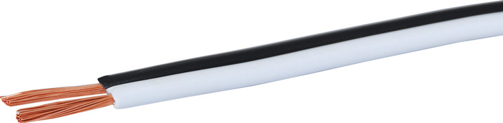 17AWG White / Black Speaker Cable