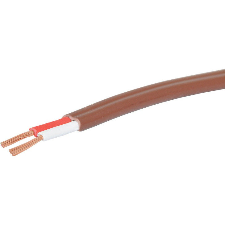 18AWG Brown Double Insulated Speaker Cable 300m