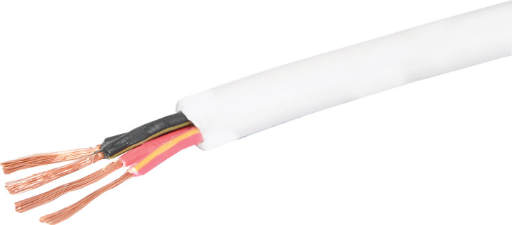 18AWG 4 Core White Hi-Fi Speaker Cable
