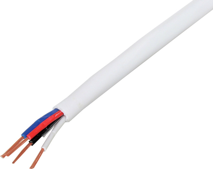 24AWG White 4 Core Security Cable