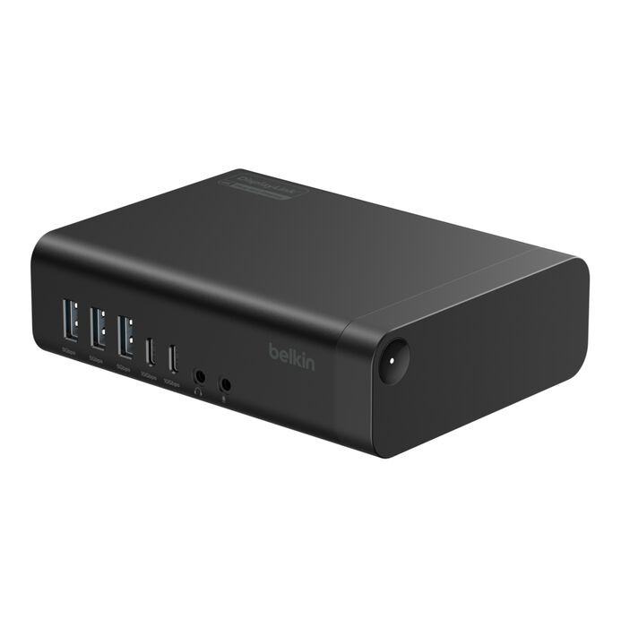 Belkin Connect USB Type C Docking Station for Display - Black - 3 Displays Supported