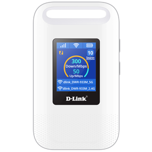 D-LINK 4G+ LTE CAT6 WI-FI 6 MOBILE HOTSPOT WITH 3000MAH BATTERY