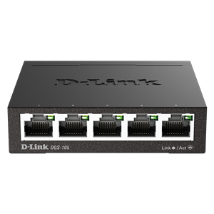 D-LINK 5-PORT GIGABIT DESKTOP SWITCH (METAL HOUSING)