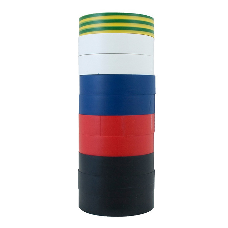 3M TEMFLEX 160 RAINBOW ELECTRICAL TAPE 18MMX20M
