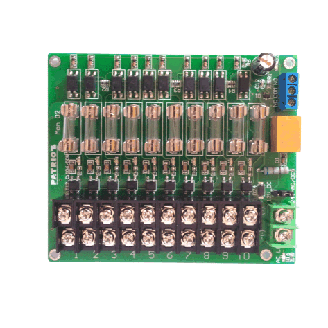 PATRIOT PDM MONITORED 10-WAY PDM WITH 10 X 1A FUSES -2YRS