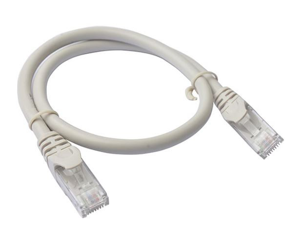 8Ware CAT6 Cable 0.25m - Grey Premium RJ45 Ethernet Network LAN UTP Patch Cord 26AWG CU Jacket