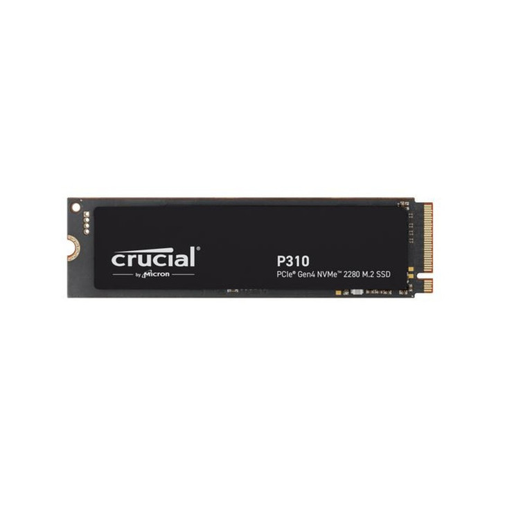 Crucial P310 500GB Gen4 2280 NVMe SSD 6600/3500 MB/s R/W 110TBW 520K/890K IOPS 1.5M hrs MTTF Full-Drive Encryption M.2 PCIe4 5yrs ~CT500P3PSSD8