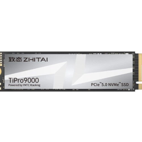 YMTC ZhiTai TiPro9000 SSD 1TB M.2 2280 YMTC Xtacking 4.0  TLC Chip PCle Gen 5 X 4.0 14,900MB/s 13,500MB/s R/W 600 TBW 5Y warranty