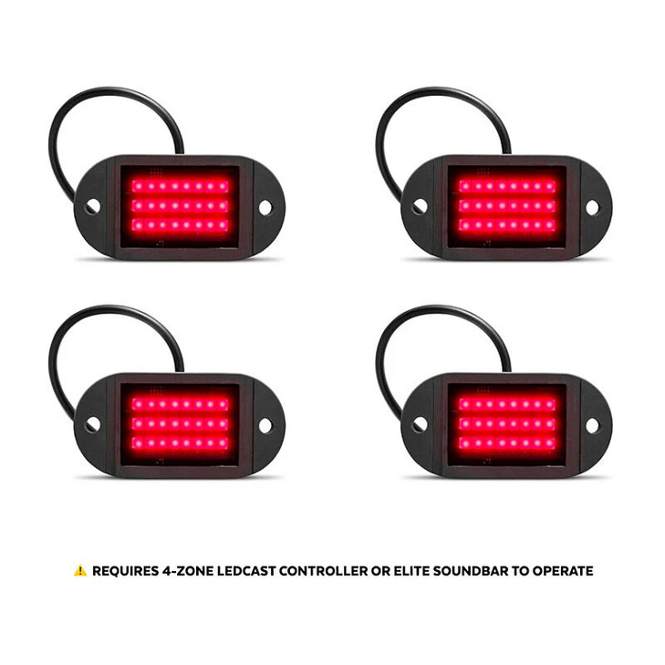 Ecoxgear RGB Rock Lights 4PK