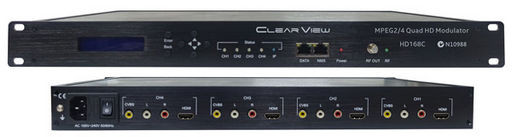 4CH HDMI & CVBS INPUT DVB-T MODULATOR WITH IP OUTPUT