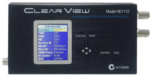 1CH HDMI MPEG-2 MULTI-SYSTEM RF MODULATOR