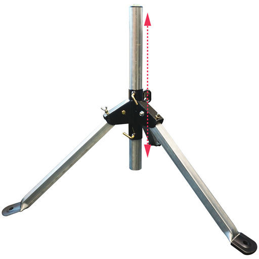 FOLDABLE SATELLITE DISH TRIPOD 0.8M