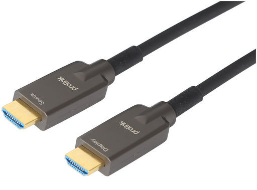 8K HDMI ARMOURED HYBRID ACTIVE OPTICAL FIBRE CABLES - PROLINK