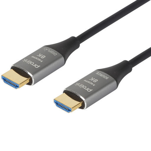 8K HDMI HYBRID ACTIVE OPTICAL FIBRE CABLES - PROLINK