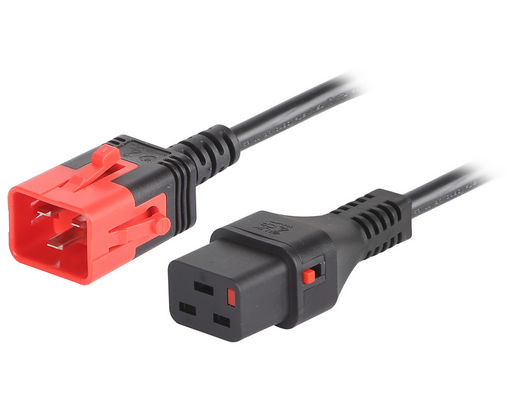 IEC-LOCK C19 TO C20 DUAL LOCK EXTENSION
