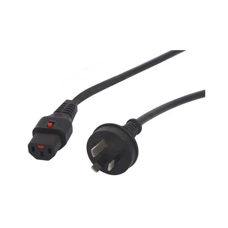3pin Plug-c13 Loc 5M Black