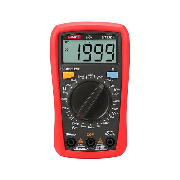 Ut33d and Multimeter