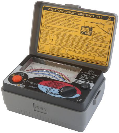 MEGA-OHM INSULATION TESTER - KYORITSU