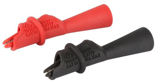 2mm TO ALLIGATOR CLIP (CATIII) - LUTRON