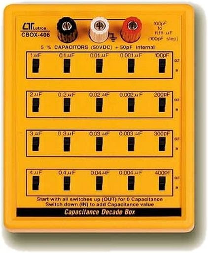 CAPACITANCE DECADE BOX