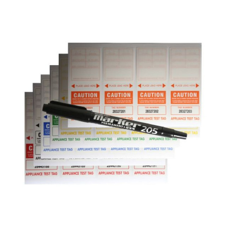 TEST TAGS COLOUR ID