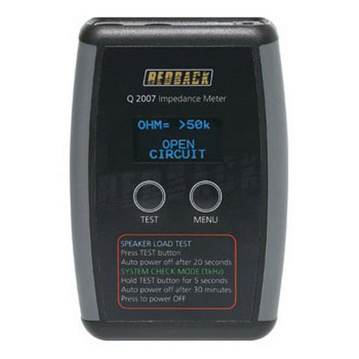 70V/100V PA IMPEDANCE METER