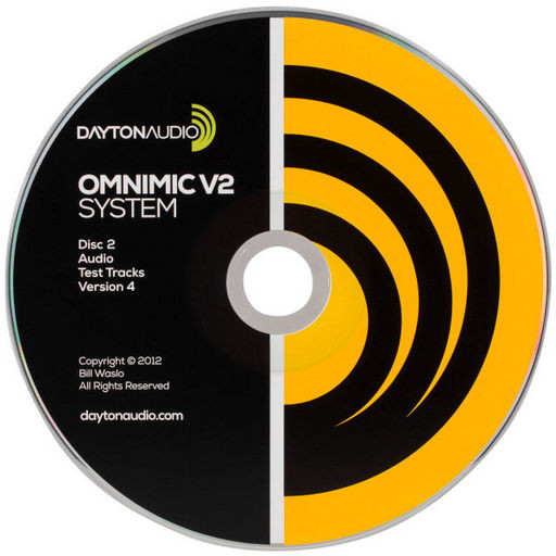 AUDIO TEST DISK COMPACT DISK