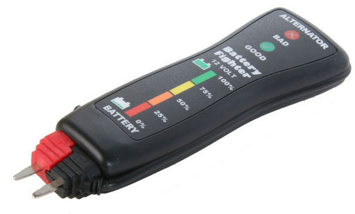 BATTERY MONITOR & CHARGER TESTER 12V SLA
