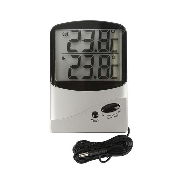THERMOMETER WITH WIRED REMOTE SENSOR