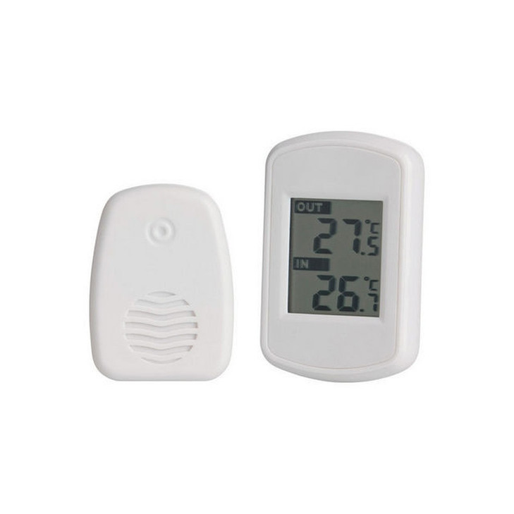 THERMOMETER WITH WIRELESS REMOTE SENSOR