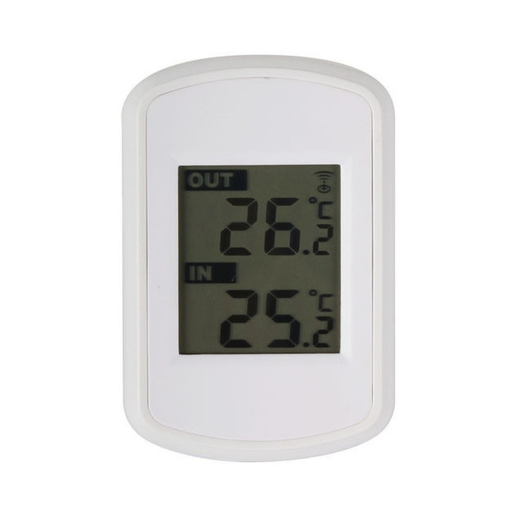 THERMOMETER WITH WIRELESS REMOTE SENSOR