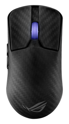 ASUS ROG Harpe Ace Extreme is a high-end, 47-gram wireless gaming mouse made out of carbon fiber composite