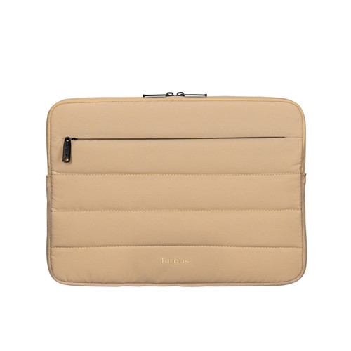 Targus Puffer TBS97513GL Carrying Case (Sleeve) for 38.1 cm (15") to 40.6 cm (16") Notebook - Beige - Scratch Resistant, Shock Absorbing - Plush Luxe Interior Material - 265 mm Height x 370 mm Width x 20 mm Depth