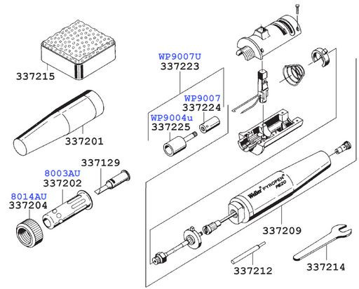 WELLER WPA-2 PARTS