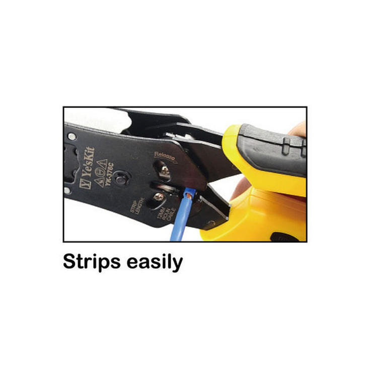 CRIMPING TOOL - MODULAR WITH CABLE TESTER
