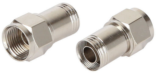 “F” PLUG CONICAL COMPRESSION RG6Q