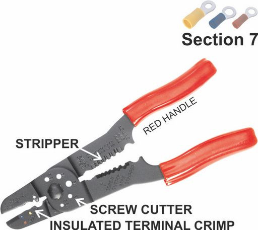 CRIMPING TOOL - INSULATED TERMINALS OT400