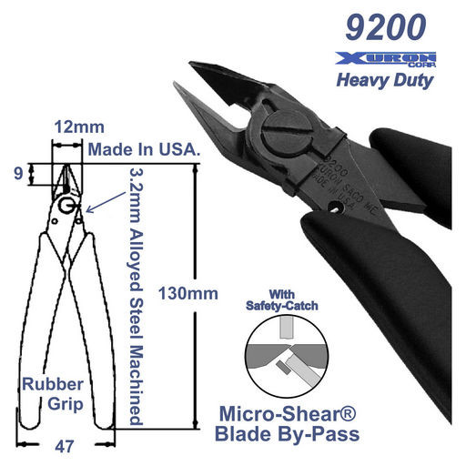 SAFETY SIDE CUTTER 125mm XURON USA
