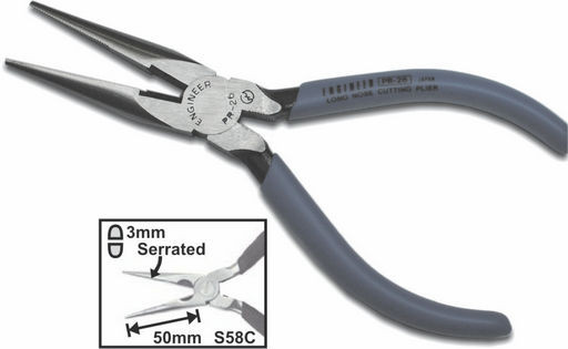 150mm LONG NOSE PLIERS - JAPAN